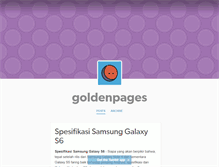 Tablet Screenshot of goldenpages.tumblr.com