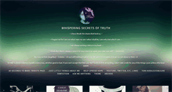 Desktop Screenshot of angelswhispersecrets.tumblr.com