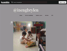 Tablet Screenshot of inengbrylen.tumblr.com