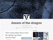 Tablet Screenshot of dreamofthedragon.tumblr.com