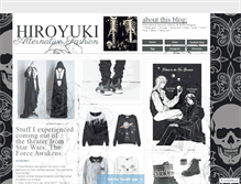 Tablet Screenshot of aoihiroyuki.tumblr.com