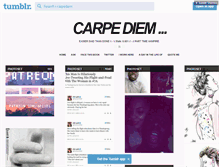 Tablet Screenshot of i-carpediem.tumblr.com