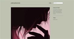 Desktop Screenshot of joderquebuenoes.tumblr.com