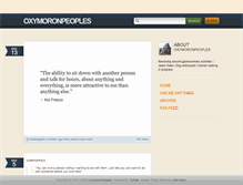 Tablet Screenshot of oxymoronpeoples.tumblr.com