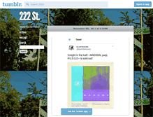 Tablet Screenshot of 222st.tumblr.com