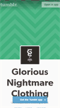 Mobile Screenshot of gloriousnightmare.tumblr.com