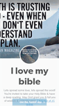 Mobile Screenshot of ilovemybible.tumblr.com