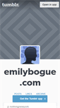 Mobile Screenshot of emilybogue.tumblr.com