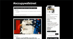 Desktop Screenshot of occupywallstreet.tumblr.com