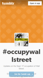 Mobile Screenshot of occupywallstreet.tumblr.com