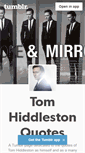 Mobile Screenshot of hiddleswords.tumblr.com