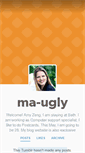 Mobile Screenshot of ma-ugly.tumblr.com