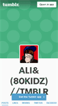 Mobile Screenshot of ali80kidz.tumblr.com