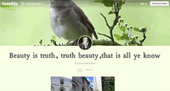 Desktop Screenshot of john-keats.tumblr.com