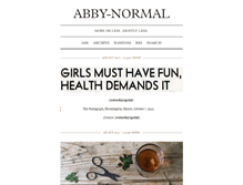 Tablet Screenshot of abbyella.tumblr.com