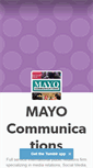 Mobile Screenshot of mayocommunications.tumblr.com