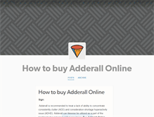 Tablet Screenshot of howtobuyadderallonline.tumblr.com