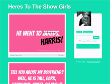 Tablet Screenshot of herestotheshowgirls.tumblr.com