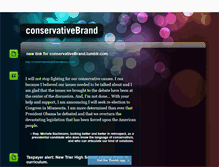 Tablet Screenshot of conservativebrand.tumblr.com