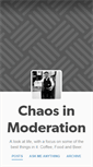 Mobile Screenshot of chaosinmoderation.tumblr.com