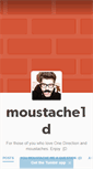 Mobile Screenshot of moustacheonedirection.tumblr.com