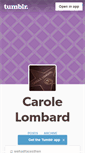Mobile Screenshot of carolelombard.tumblr.com