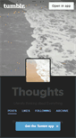 Mobile Screenshot of 1randomthought.tumblr.com