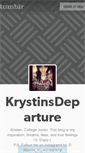 Mobile Screenshot of krystinsdeparture.tumblr.com