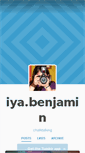 Mobile Screenshot of iyabenjamin.tumblr.com