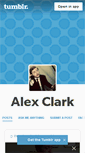 Mobile Screenshot of alexclark.tumblr.com