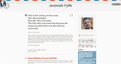 Desktop Screenshot of jeremiahfyffe.tumblr.com