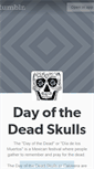 Mobile Screenshot of dayofthedeadskulls.tumblr.com