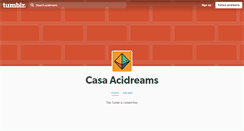 Desktop Screenshot of acidreams.tumblr.com