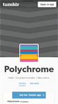 Mobile Screenshot of polychrometheme.tumblr.com