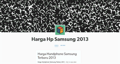 Desktop Screenshot of hargahpsamsungg.tumblr.com