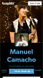 Mobile Screenshot of manuelcamacho.tumblr.com