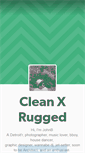 Mobile Screenshot of cleanxrugged.tumblr.com