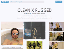 Tablet Screenshot of cleanxrugged.tumblr.com