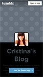 Mobile Screenshot of cristinabrandao.tumblr.com