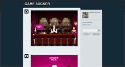 Desktop Screenshot of gamesucker.tumblr.com