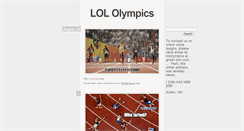 Desktop Screenshot of lolympics.tumblr.com