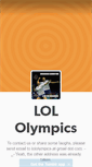 Mobile Screenshot of lolympics.tumblr.com