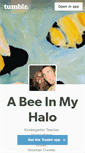 Mobile Screenshot of abeeinmyhalo.tumblr.com