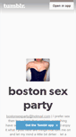 Mobile Screenshot of bostonsexparty.tumblr.com