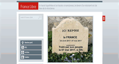Desktop Screenshot of francelibre.tumblr.com