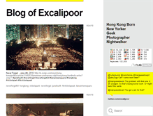 Tablet Screenshot of excalipoor.tumblr.com