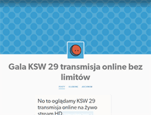 Tablet Screenshot of ksw29online.tumblr.com