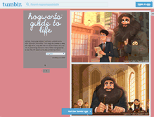 Tablet Screenshot of hogwartsguidetolife.tumblr.com