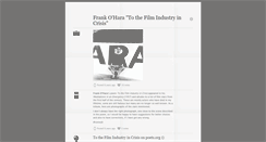 Desktop Screenshot of filmindustry.tumblr.com