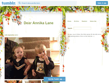 Tablet Screenshot of dear-annika-lane.tumblr.com